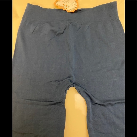 Fabric & Fabric OSFM NAVY Fleece Legging NIP - Picture 8 of 9